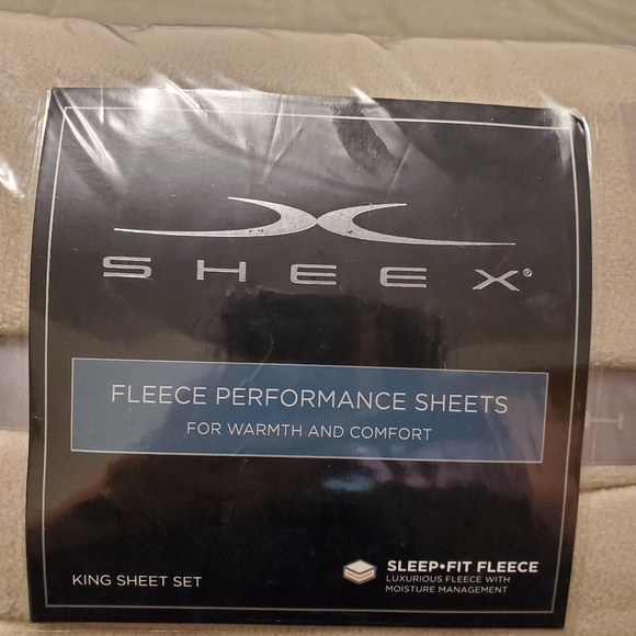 sheex Bedding King Size Fleece Sheets Poshmark